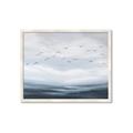 Picture of Flying Birds in the Sky   _GroupedProduct_Rectangle_Landscape_Framed_Matted_