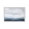 Picture of Flying Birds in the Sky   _GroupedProduct_Rectangle_Landscape_Framed_Matted_