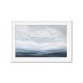 Picture of Flying Birds in the Sky   _GroupedProduct_Rectangle_Landscape_Framed_Matted_