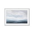 Picture of Flying Birds in the Sky   _GroupedProduct_Rectangle_Landscape_Framed_Matted_