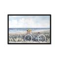 Picture of Basket with Sunflower _GroupedProduct_Rectangle_Landscape_Framed_Matted_