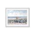 Picture of Basket with Sunflower _GroupedProduct_Rectangle_Landscape_Framed_Matted_