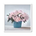 Picture of Pink Roses _GroupedProduct_Square_Framed_Matted_