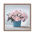 Picture of Pink Roses _GroupedProduct_Square_Framed_Matted_