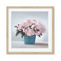 Picture of Pink Roses _GroupedProduct_Square_Framed_Matted_