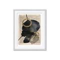 Picture of Abstract Chronicle I _GroupedProduct_Rectangle_Portrait_Framed_Matted_