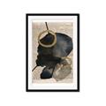 Picture of Abstract Chronicle I _GroupedProduct_Rectangle_Portrait_Framed_Matted_