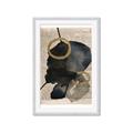 Picture of Abstract Chronicle I _GroupedProduct_Rectangle_Portrait_Framed_Matted_