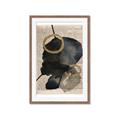 Picture of Abstract Chronicle I _GroupedProduct_Rectangle_Portrait_Framed_Matted_