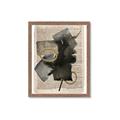 Picture of Abstract Chronicle II _GroupedProduct_Rectangle_Portrait_Framed_Matted_