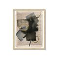 Picture of Abstract Chronicle II _GroupedProduct_Rectangle_Portrait_Framed_Matted_