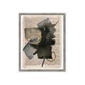 Picture of Abstract Chronicle II _GroupedProduct_Rectangle_Portrait_Framed_Matted_