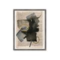 Picture of Abstract Chronicle II _GroupedProduct_Rectangle_Portrait_Framed_Matted_