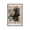 Picture of Abstract Chronicle II _GroupedProduct_Rectangle_Portrait_Framed_Matted_
