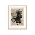 Picture of Abstract Chronicle II _GroupedProduct_Rectangle_Portrait_Framed_Matted_