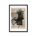 Picture of Abstract Chronicle II _GroupedProduct_Rectangle_Portrait_Framed_Matted_