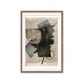 Picture of Abstract Chronicle II _GroupedProduct_Rectangle_Portrait_Framed_Matted_