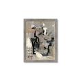 Picture of Newsprint Love _GroupedProduct_Rectangle_Portrait_Framed_Matted_