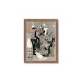 Picture of Newsprint Love _GroupedProduct_Rectangle_Portrait_Framed_Matted_