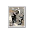 Picture of Newsprint Love _GroupedProduct_Rectangle_Portrait_Framed_Matted_