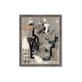 Picture of Newsprint Love _GroupedProduct_Rectangle_Portrait_Framed_Matted_