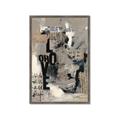 Picture of Newsprint Love _GroupedProduct_Rectangle_Portrait_Framed_Matted_