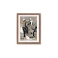 Picture of Newsprint Love _GroupedProduct_Rectangle_Portrait_Framed_Matted_