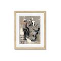 Picture of Newsprint Love _GroupedProduct_Rectangle_Portrait_Framed_Matted_