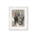 Picture of Newsprint Love _GroupedProduct_Rectangle_Portrait_Framed_Matted_