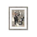 Picture of Newsprint Love _GroupedProduct_Rectangle_Portrait_Framed_Matted_