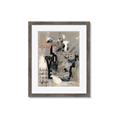 Picture of Newsprint Love _GroupedProduct_Rectangle_Portrait_Framed_Matted_
