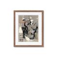 Picture of Newsprint Love _GroupedProduct_Rectangle_Portrait_Framed_Matted_