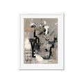 Picture of Newsprint Love _GroupedProduct_Rectangle_Portrait_Framed_Matted_