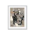 Picture of Newsprint Love _GroupedProduct_Rectangle_Portrait_Framed_Matted_