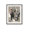 Picture of Newsprint Love _GroupedProduct_Rectangle_Portrait_Framed_Matted_