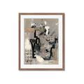 Picture of Newsprint Love _GroupedProduct_Rectangle_Portrait_Framed_Matted_