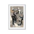 Picture of Newsprint Love _GroupedProduct_Rectangle_Portrait_Framed_Matted_