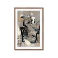 Picture of Newsprint Love _GroupedProduct_Rectangle_Portrait_Framed_Matted_