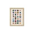 Picture of Water Colour Spots _GroupedProduct_Rectangle_Portrait_Framed_Matted_