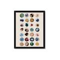 Picture of Water Colour Spots _GroupedProduct_Rectangle_Portrait_Framed_Matted_