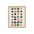 Picture of Water Colour Spots _GroupedProduct_Rectangle_Portrait_Framed_Matted_
