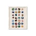 Picture of Water Colour Spots _GroupedProduct_Rectangle_Portrait_Framed_Matted_