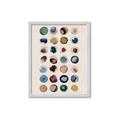 Picture of Water Colour Spots _GroupedProduct_Rectangle_Portrait_Framed_Matted_