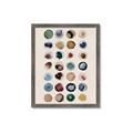 Picture of Water Colour Spots _GroupedProduct_Rectangle_Portrait_Framed_Matted_