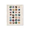 Picture of Water Colour Spots _GroupedProduct_Rectangle_Portrait_Framed_Matted_