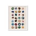 Picture of Water Colour Spots _GroupedProduct_Rectangle_Portrait_Framed_Matted_