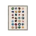 Picture of Water Colour Spots _GroupedProduct_Rectangle_Portrait_Framed_Matted_