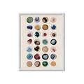 Picture of Water Colour Spots _GroupedProduct_Rectangle_Portrait_Framed_Matted_