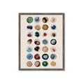Picture of Water Colour Spots _GroupedProduct_Rectangle_Portrait_Framed_Matted_