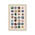 Picture of Water Colour Spots _GroupedProduct_Rectangle_Portrait_Framed_Matted_